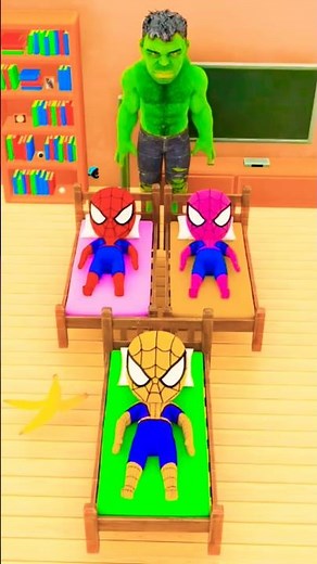 Blanket War: Spider-Man vs Scary Teacher! Who Wins? #shorts #spiderman #scaryteacher