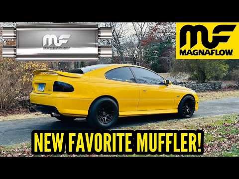 MAGNAFLOW X MUFFLER! SOUNDS SOO GOOD ON MY PRO CHARGED GTO #review ‪@magnaflowtv‬ ‪@spelabofficial‬