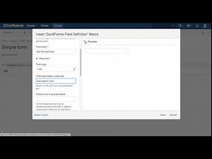 Creating forms for Confluence with ConfiForms