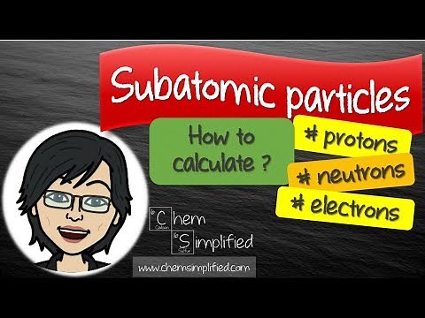 How to calculate the number of protons, neutrons and electrons in an atom - Dr K