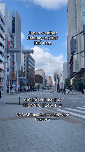 Japan Weather Update January 3, 2026 | Gracious Places