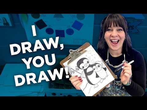 How to Conquer Directed Drawing with Elementary School Artists