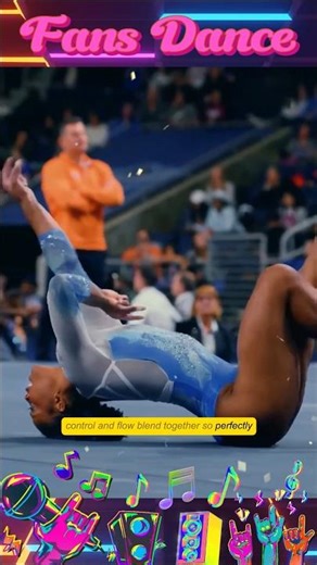 Trinity Thomas: A True Floor Tumbling Master! #remix #mashup