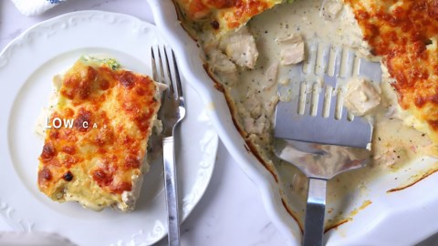 Low Carb Italian Chicken Veggie Casserole