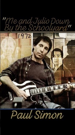 "Me And Julio Down By The Schoolyard" 1972 Paul Simon #70smusic #70srock