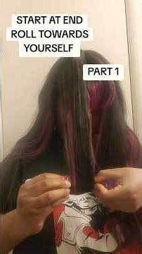 Steam and flexi rod curling method I use on my wigs PART 1 #wigstyling #hairstyleideas