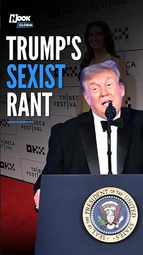 Trump's Sexist Rant At Kaitlan Collins At WHCD, Mocks Her Award And Tells Her To Smile