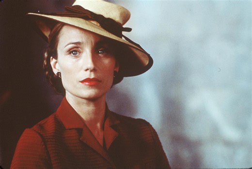 ‘The English Patient’ Star Kristin Scott Thomas, 65, Rocks Thick Streak of White Hair on the Red Carpet