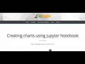 Creating Graphs and Chart using Jupyter notebook , Python and Plotly
