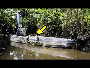 Abandoned WWII Submarine Found Deep In Jungle. Scientists Look Inside & Immediately Turn Pale
