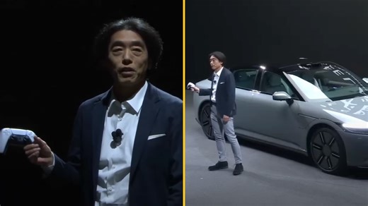 Sony reveal their new car that can be driven by a PS5 controller
