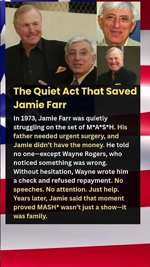 The Quiet Act That Saved Jamie Farr #shorts