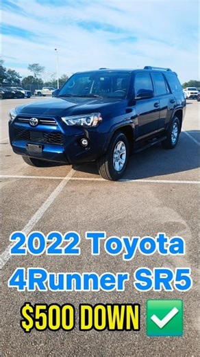 2022 Toyota 4Runner SR5 in Nautical Blue w/ Graphite interior — adventure ready, San Antonio style!