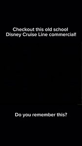 Do you remember this old school Disney Cruise Line commercial?! #disney #disneycruise #cruise #cruiseship #oldschool | Disney Mouse House