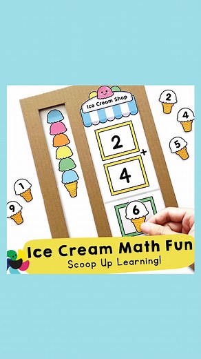 Chana Favors | Ice Cream Math Fun - Printable Addition and Subtraction Activity is here to sweeten up your child’s learning journey! Perfect for parents... | Instagram