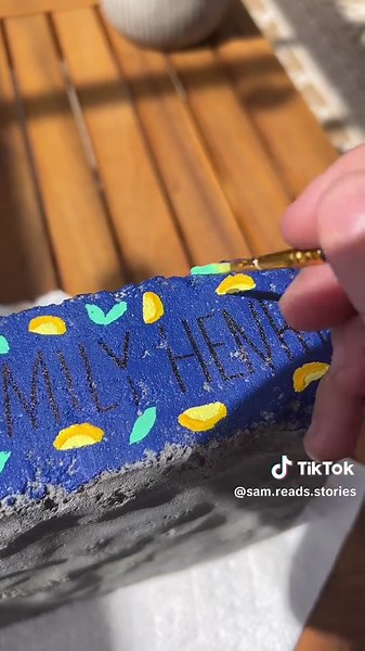 DIY Book Bricks for an Artistic Garden