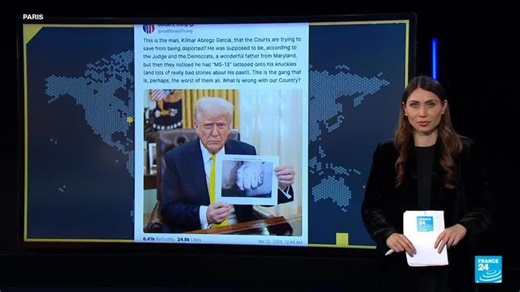 Did Donald Trump post a photoshopped image of Kilmar Abrego Garcia’s ‘MS-13’ tattoos?