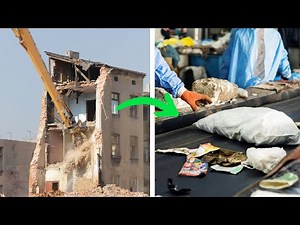 How is C&D waste Recycled ?