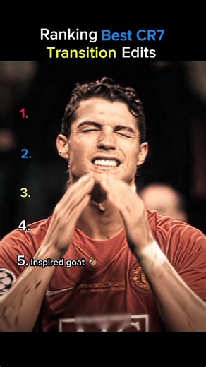 Ranking Best CR7 Transition Edits. #shorts #memes #ronaldo