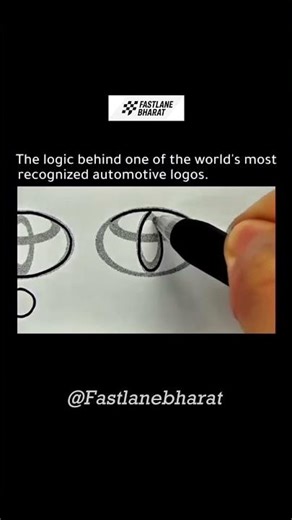 Toyota Logo Secret Revealed! | Hidden Meaning Explained 🔍🚗