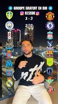 🇪🇸💸 8 PRONOS FOOT : PSG vs PFC, Madrid vs Betis, City vs Chelsea..