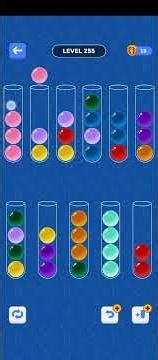 cara menyelesaikan ball sort pro level 255
