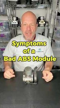 Symptoms of a bad ABS Module (How to tell if it's going bad) #shorts