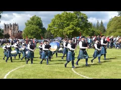 Bagpipes Music Of Royal British Legion Pipe Band Fraserburgh Scotland