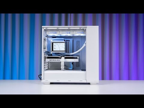 White PC Build ❄️ The Cleanest Aesthetic Setup With Gainward RTX
