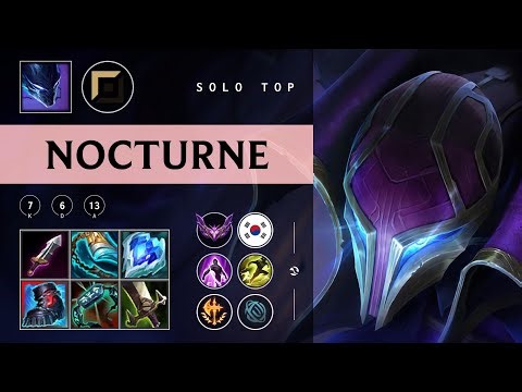 Nocturne Top vs Aatrox - KR Master Patch 25.24