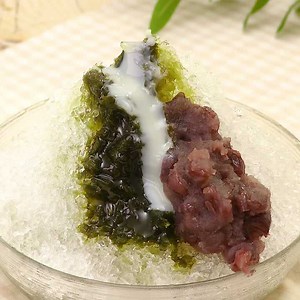 お店並みの絶品シロップ！ 抹茶練乳あずきかき氷のレシピ動画・作り方 | デリッシュキッチン