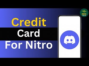 How To Get Credit Card For DISCORD Nitro ?