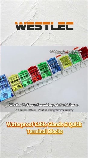 Waterproof Cable Glands & Quick Terminal Blocks