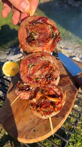 Pork Pinwheels | Over The Fire Cooking by Derek Wolf