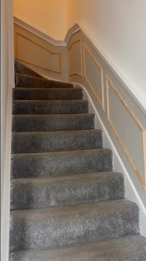 Stair Wall Panelling Installation