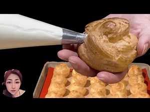 How to make Beard Papa Cream Puff Recipe | It's so Easy