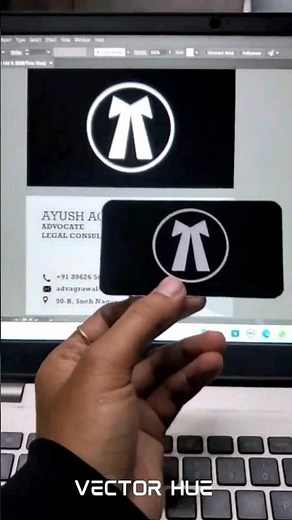 Crafting Professional Impressions: Designing Visiting Cards for an Advocate