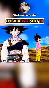 Dragonball Z episode 123 part 01 #dbz #anime #animeart #dragonball | Rhizvhan Anime Rewind