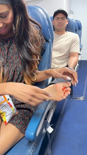 1.3M views · 4.8K reactions | This is why you should put your feet up on planes | The JS Show | Facebook