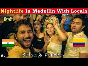 Indian Tourist Try Salsa & Perreo 🥵 In Medellin 🇨🇴 . Hindi Travel Vlog 🇮🇳