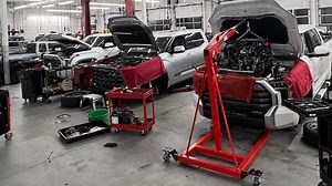 I Walked Into the Toyota Service Department and Was Shocked, It Was Toyota Tundra Engine Replacement Day