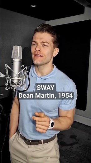 Sway - Dean Martin 1954 #singing #sway #michaelbublé #singingchallenge #deanmartin #nickpritchard
