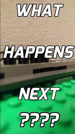 LEGO Micro Unstoppable Train and the TGV on the same track!