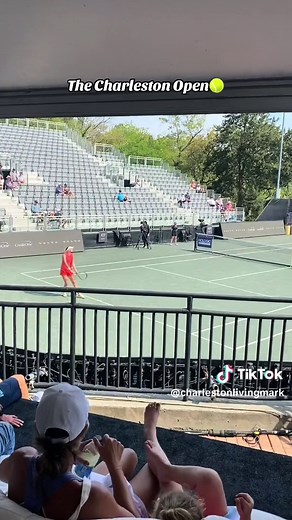 The Charleston open at credit One Stadium on Daniel Island Charleston, South Carolina was amazing! ##charleston##charlestonsc##southcarolina##chs