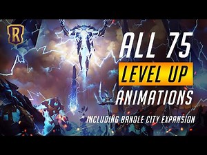 All 75 LEVEL UP Animations (including Bandle City Expansion) | Legends of Runeterra