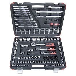 Hilka 120 Piece Socket Tool Kit Metric Pro Craft