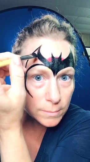 Quick and Easy Batman Face Paint Tutorial