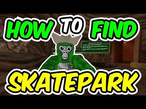 How to FIND the *NEW* SKATEPARK map in GORILLA TAG!! | Gorilla tag Update.