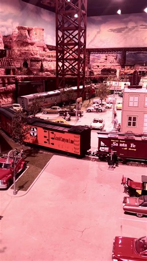 POV: you walk into Traintopia and see this 😳 Would you spend a whole day here? #modeltrains #modelrailroad #miniworld #hoScale #trainlovers