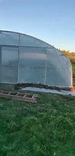 🌿 Building the Future of Farming: Ground Greenhouses in Canada! �